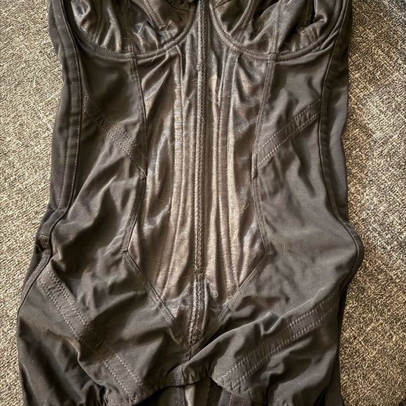 Black Corset Vintage Merry Widow Shapewear